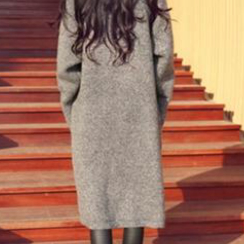 Marled black and grey sweater - Picture 2 of 7